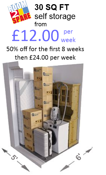 30 SQ FT SELF STORAGE ROOM